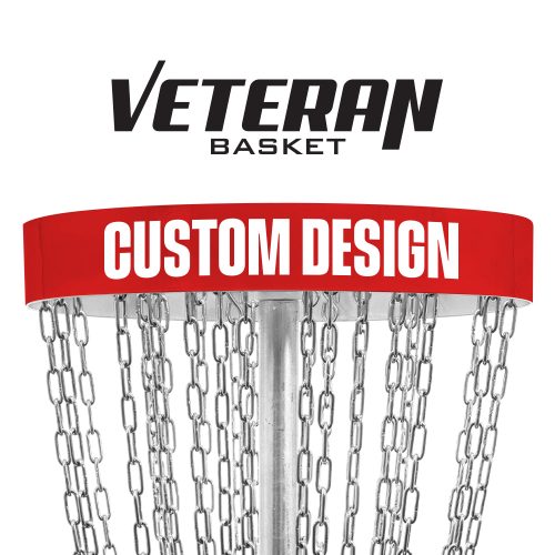 Custom Disc Golf Basket Wrap